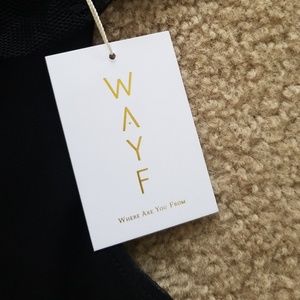 Wayf Tops - Black lace top Wayf Tops - Black lace top